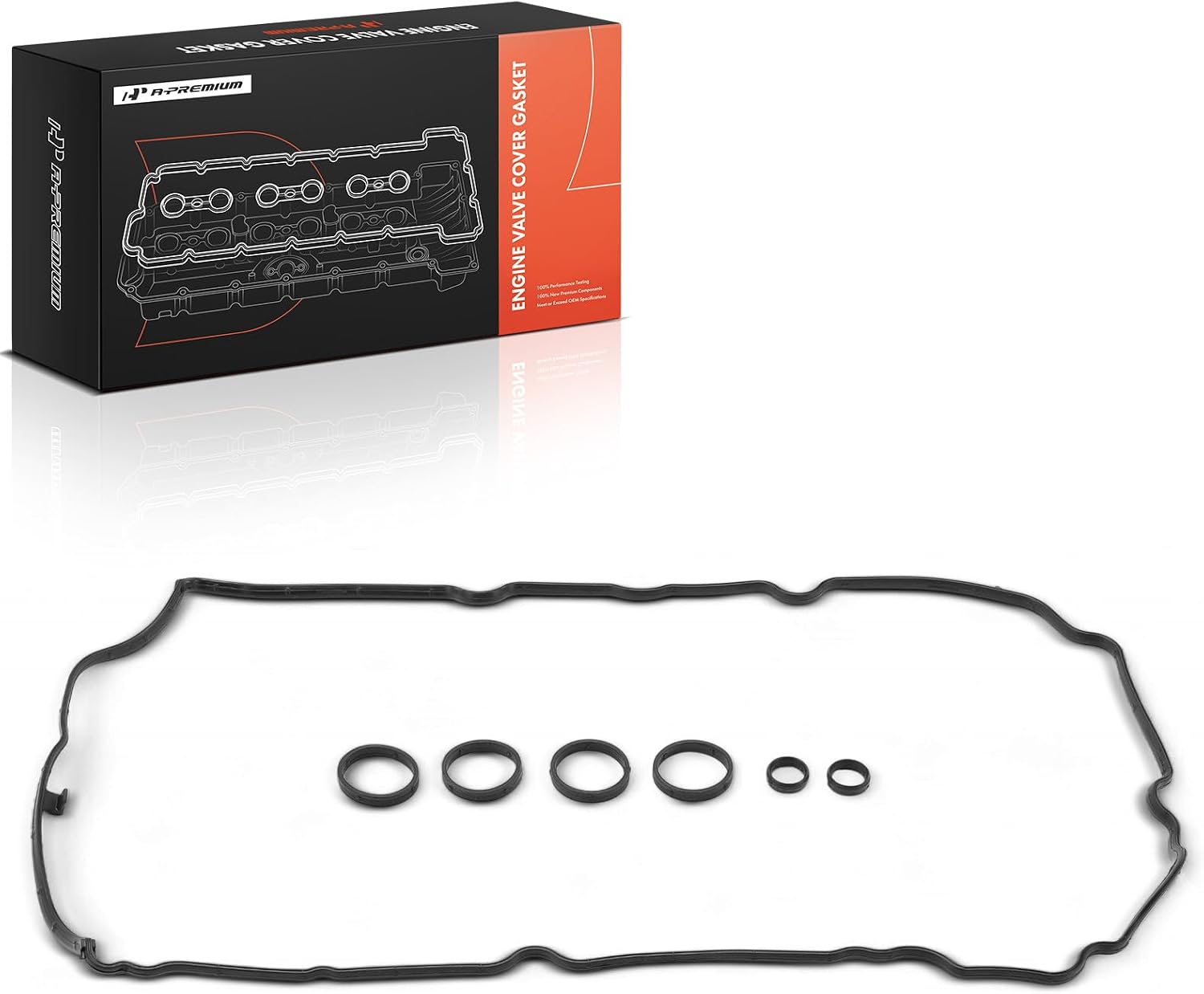 A-Premium Engine Valve Cover Gasket Set Compatible with Mini Cooper 2007-2015, Cooper Countryman 2011-2016, Cooper Paceman 2013-2016, 1.6L