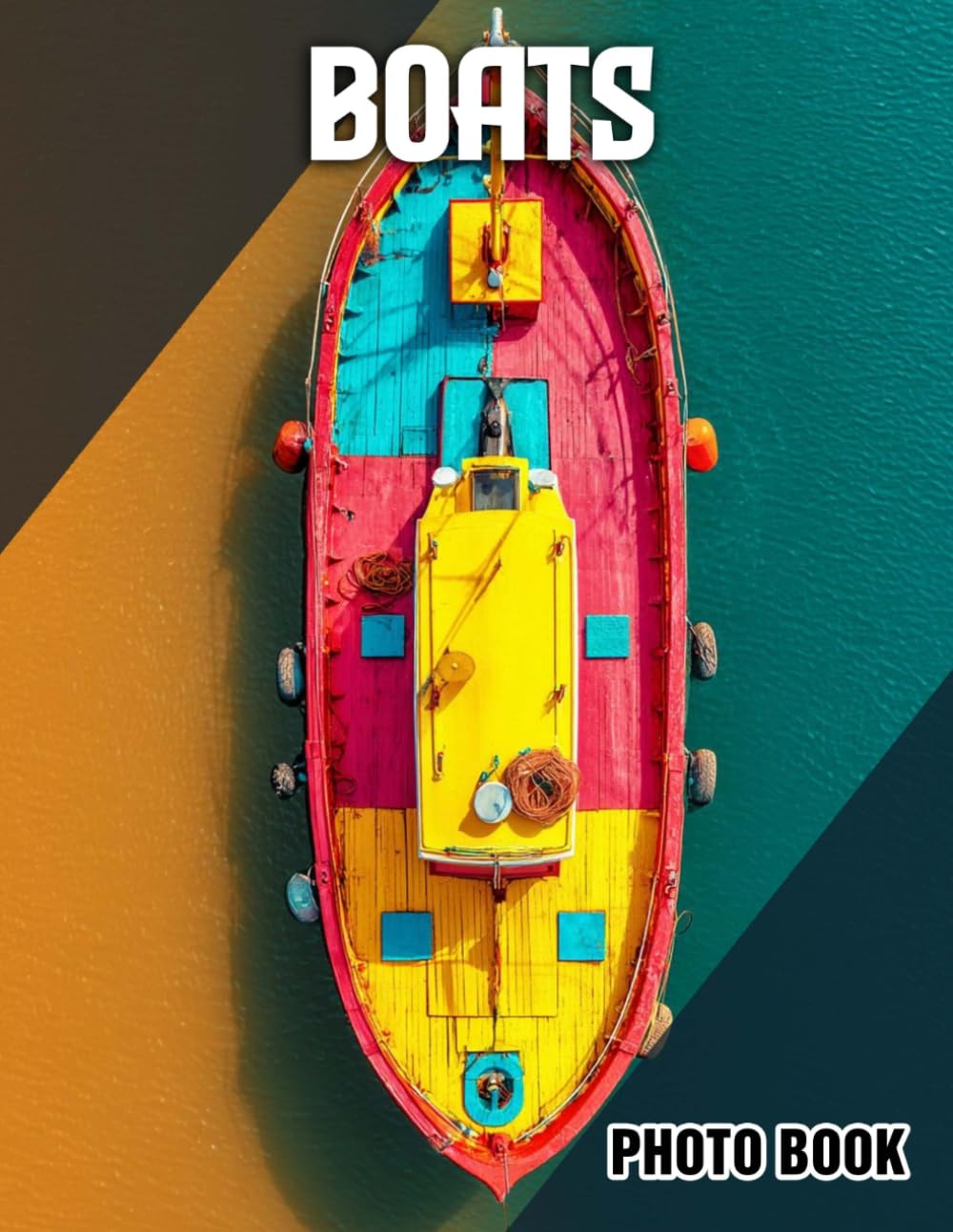 Boats Photo Book: Nautical Illustrated Photography Of Beautiful Watercraft | Perfect Gift For Boat Enthusiasts And Sea Lovers