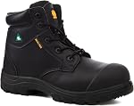 Tiger King Hudson 6” CSA Bottes de sécurité approuvées pour homme, orteils composites, glissoires, résistants à la chaleur et à la perforation avec protection contre les dangers électriques