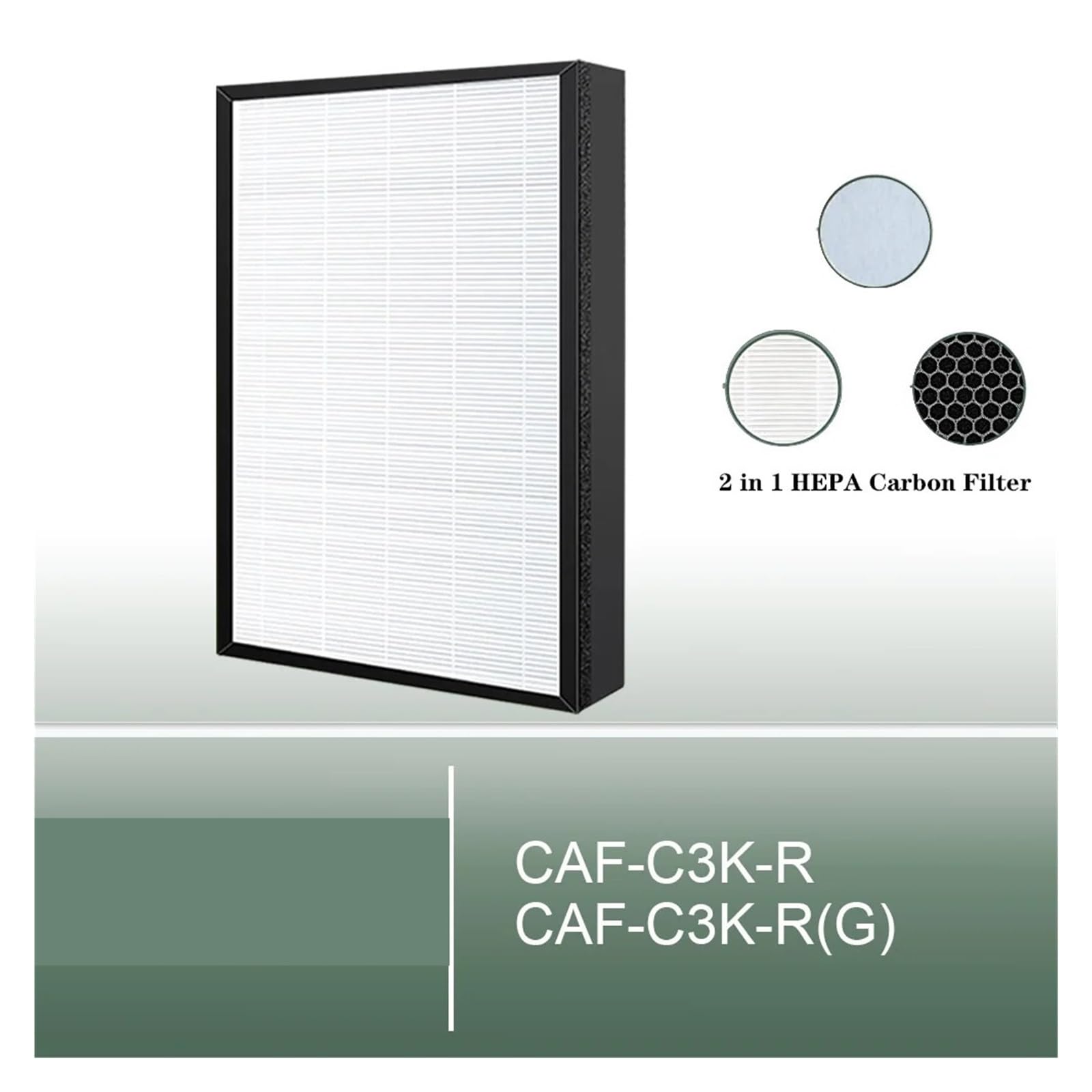 Reemplazo 2 EN HEPA Filtro Combinado De Carbono Compatible Con Toshiba