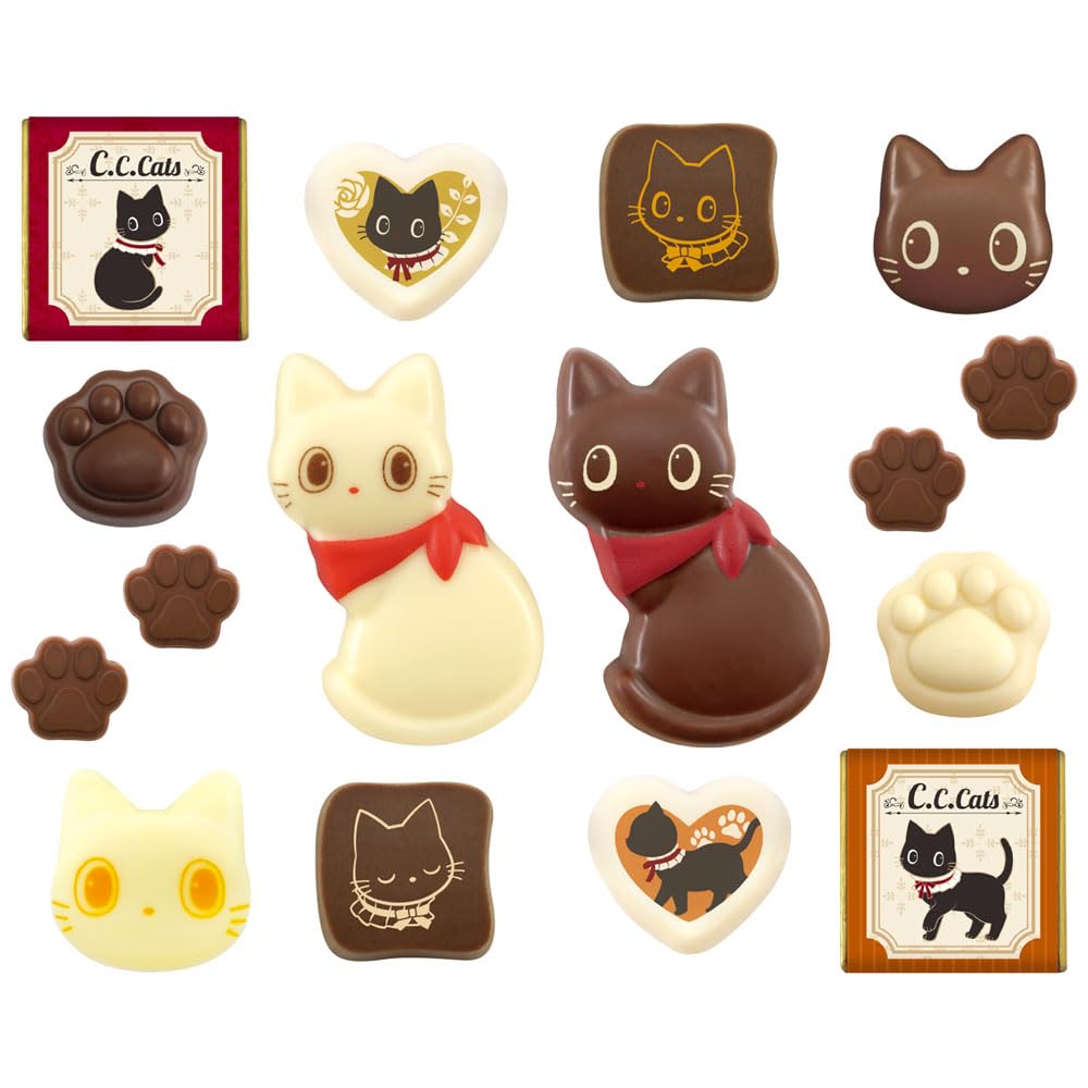 Amazon | ハート(Heart) C．C．キャッツスペシャルチョコギフト 1個