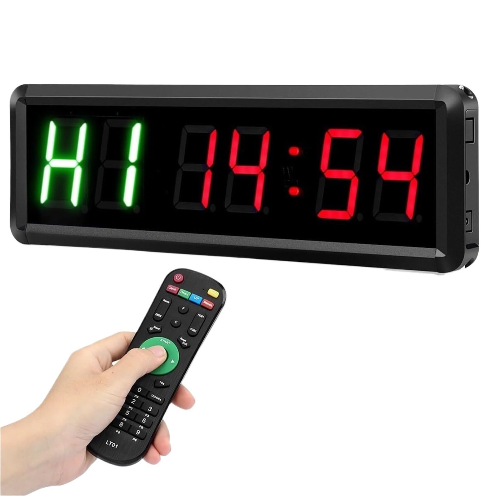 Chronomètre de course LED de 5 pouces pour dynamiser vos séances de gym à la maison