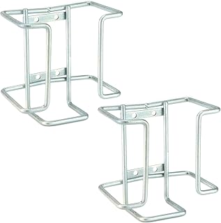 QWORK 4lb Salt Block Holder for Deer Blocks, 2 Pack Mineral Salt Block Holder,