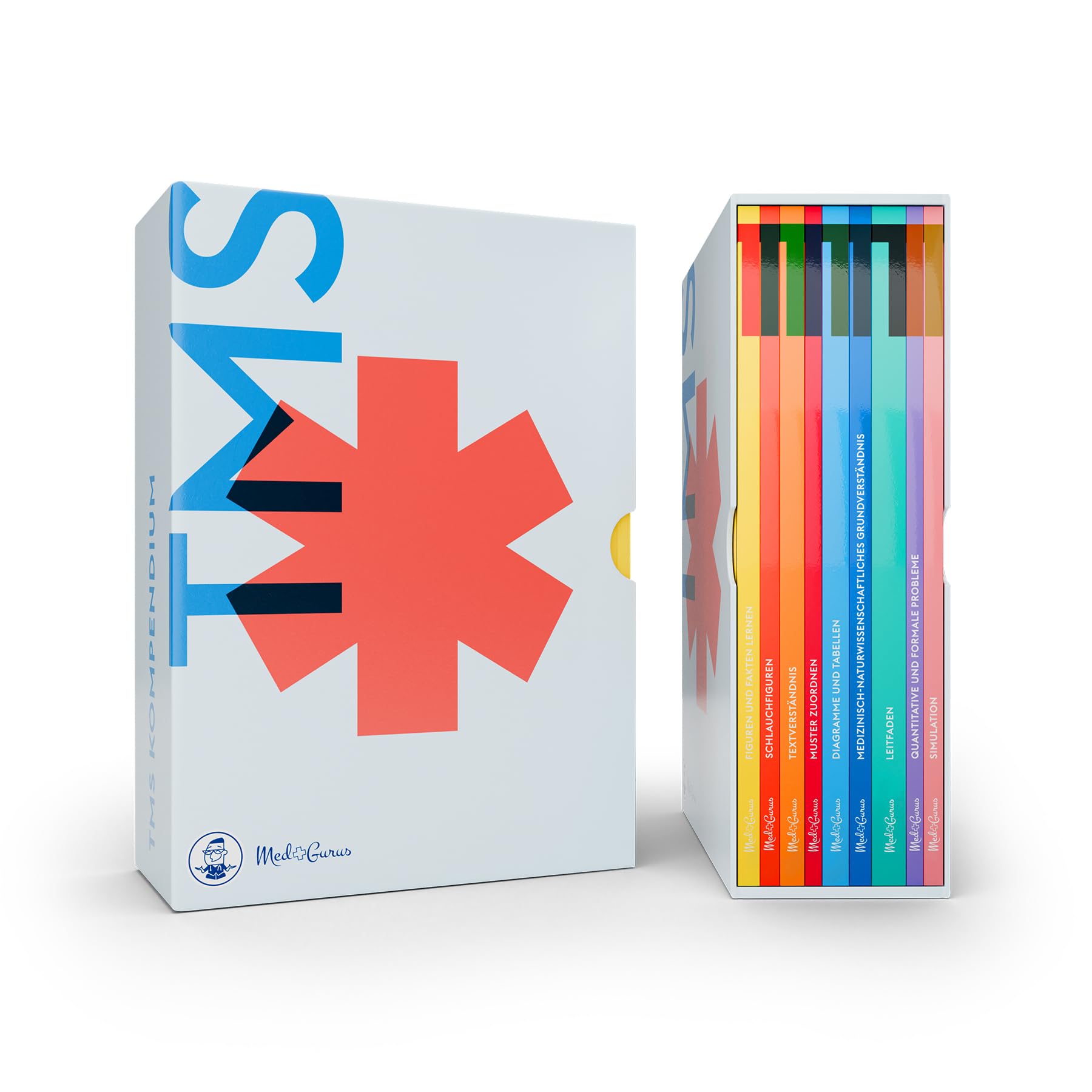 MedGurus - TMS Kompendium 2026 - Ideale Vorbereitung auf den Medizinertest mit 3.000+ Übungsaufgaben, Leitfaden und TMS Simulation - Erfolgreich ins Medizinstudium