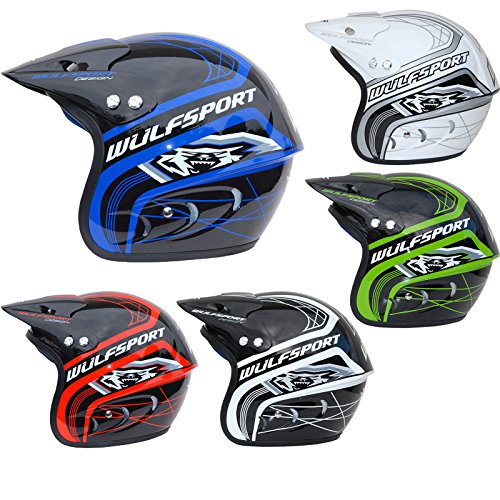 Caschi da moto WULFSPORT AIRFLO ACTION Casco Jet