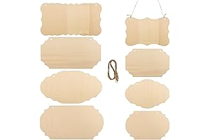 Premium Unfinished Wood Crafts for Custom Signs and Home Decor