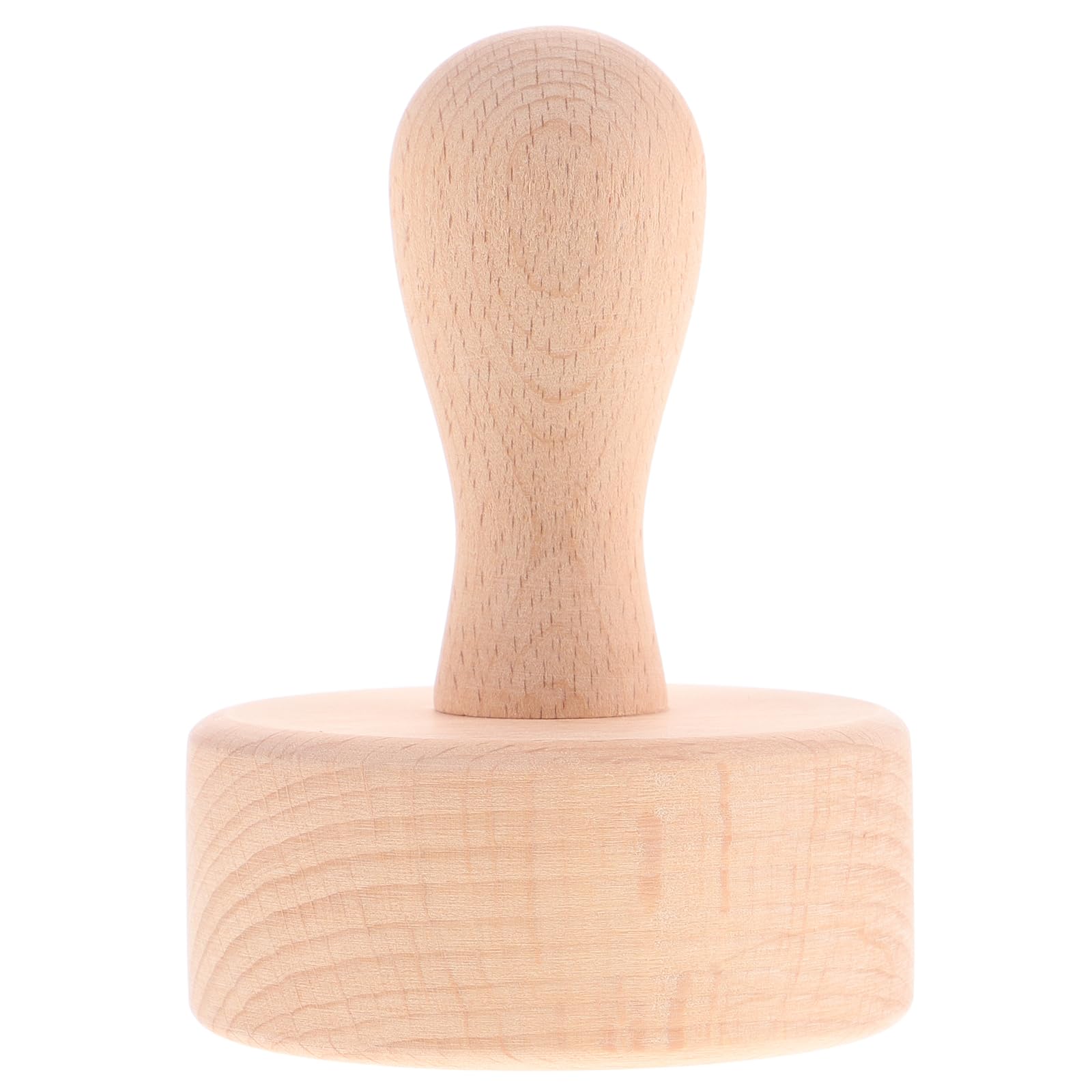 Presse-purée en bois grand modèle et presse-chapati manuel pour légumes et pâtes