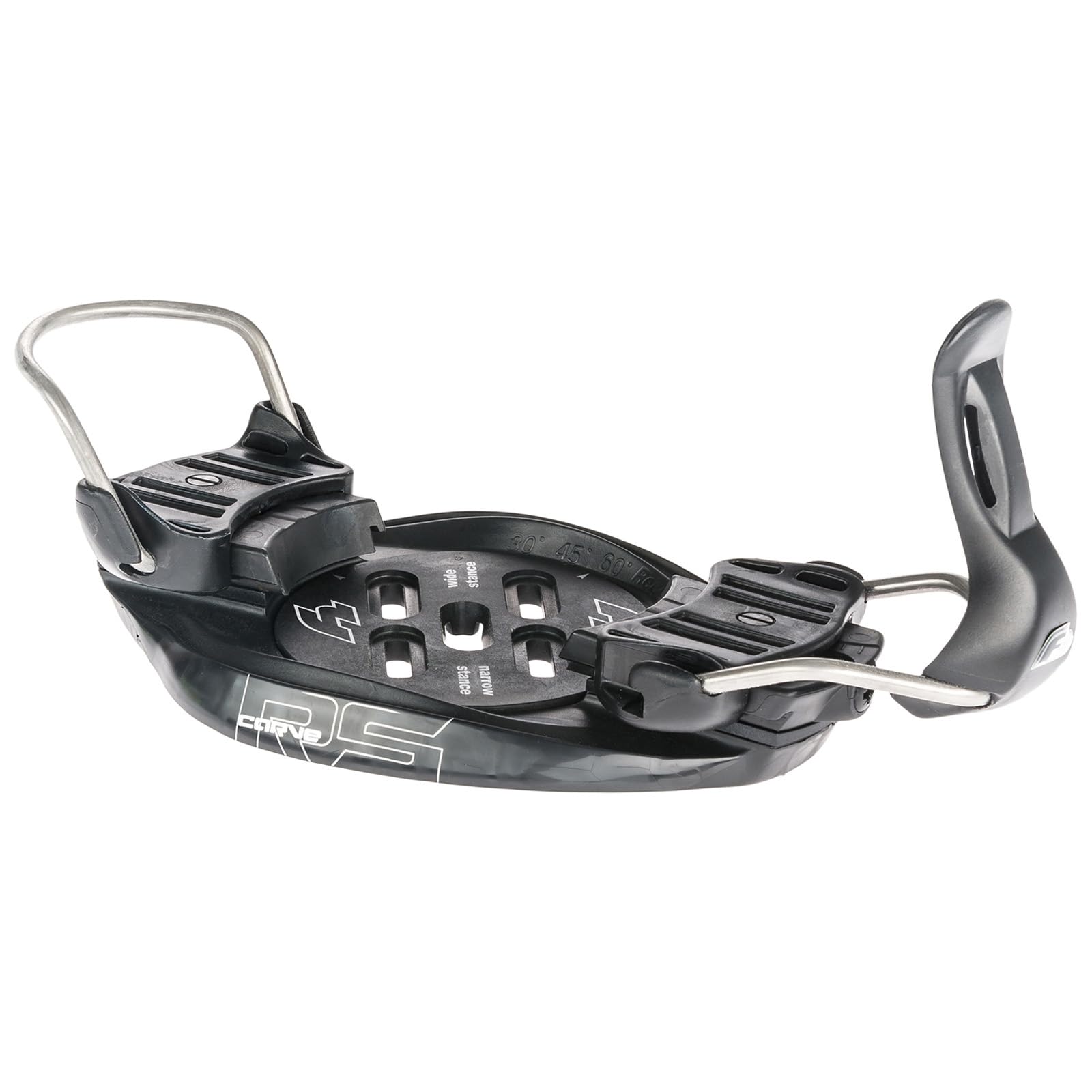 F2 Snowboard Plate Bindung Carve RS 22,5-31,5 cm Schwarz 2024/25