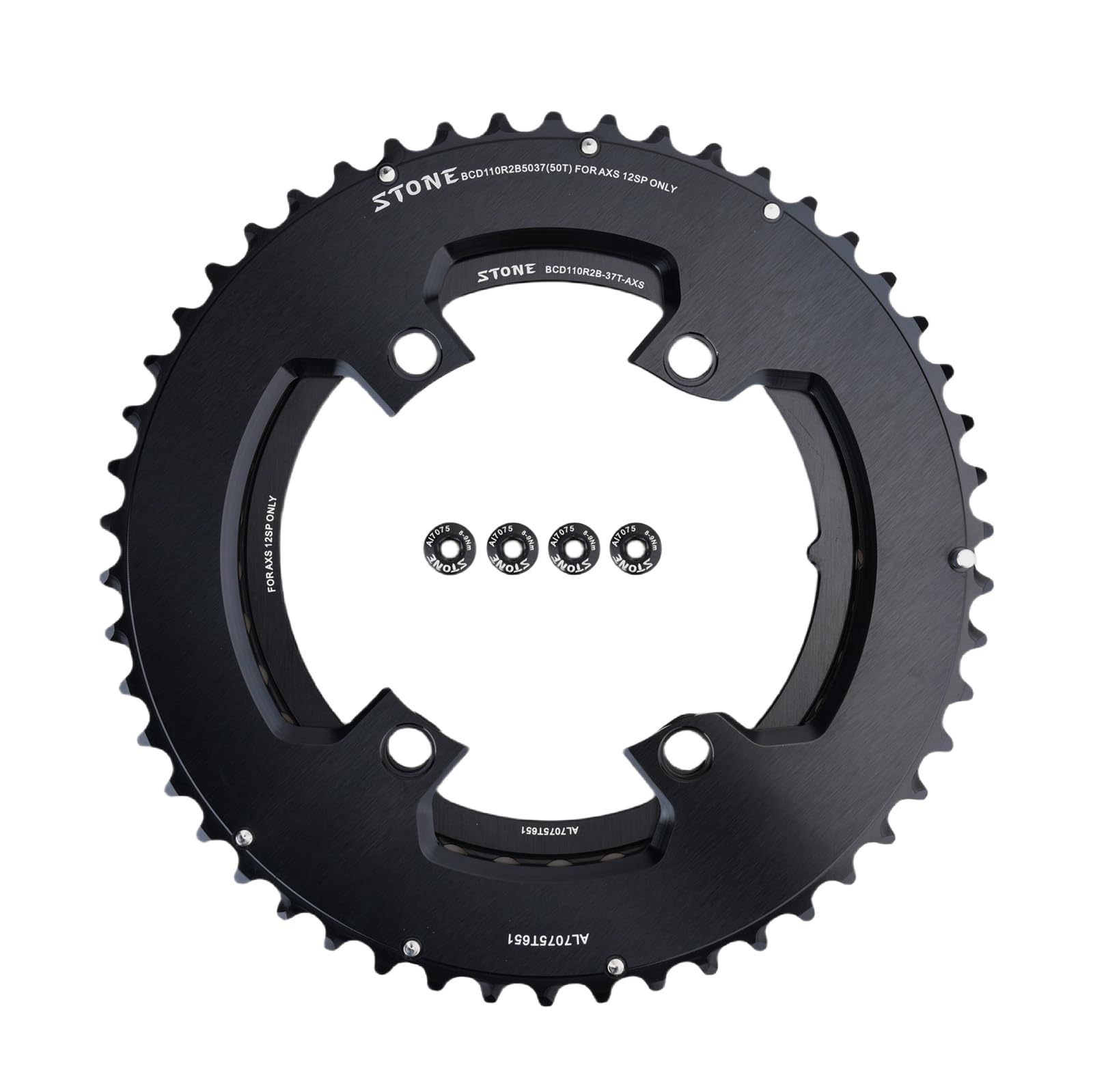 Amazon | DJC Stone 110bcd ダブルバイクチェーンリング for AXS