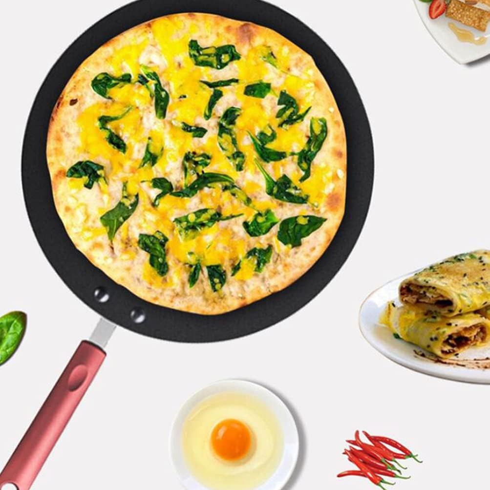Hemoton Infinity Pot Household Pizza Pan Household Cooking Pan cake Pizza cake Cooking Frying Omelette Home Non-stick Kitchenware Utensil