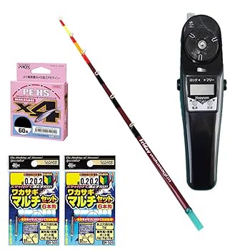 ダイワ　ワカサギ　穂先　２本セット Amazon.co.jp: フライデー 電動ワカサギ 4点セット [ワカサギ