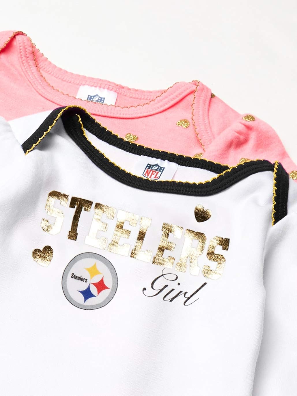 NFL 2 Pack Long Sleeve Bodysuit : Sports & Outdoors