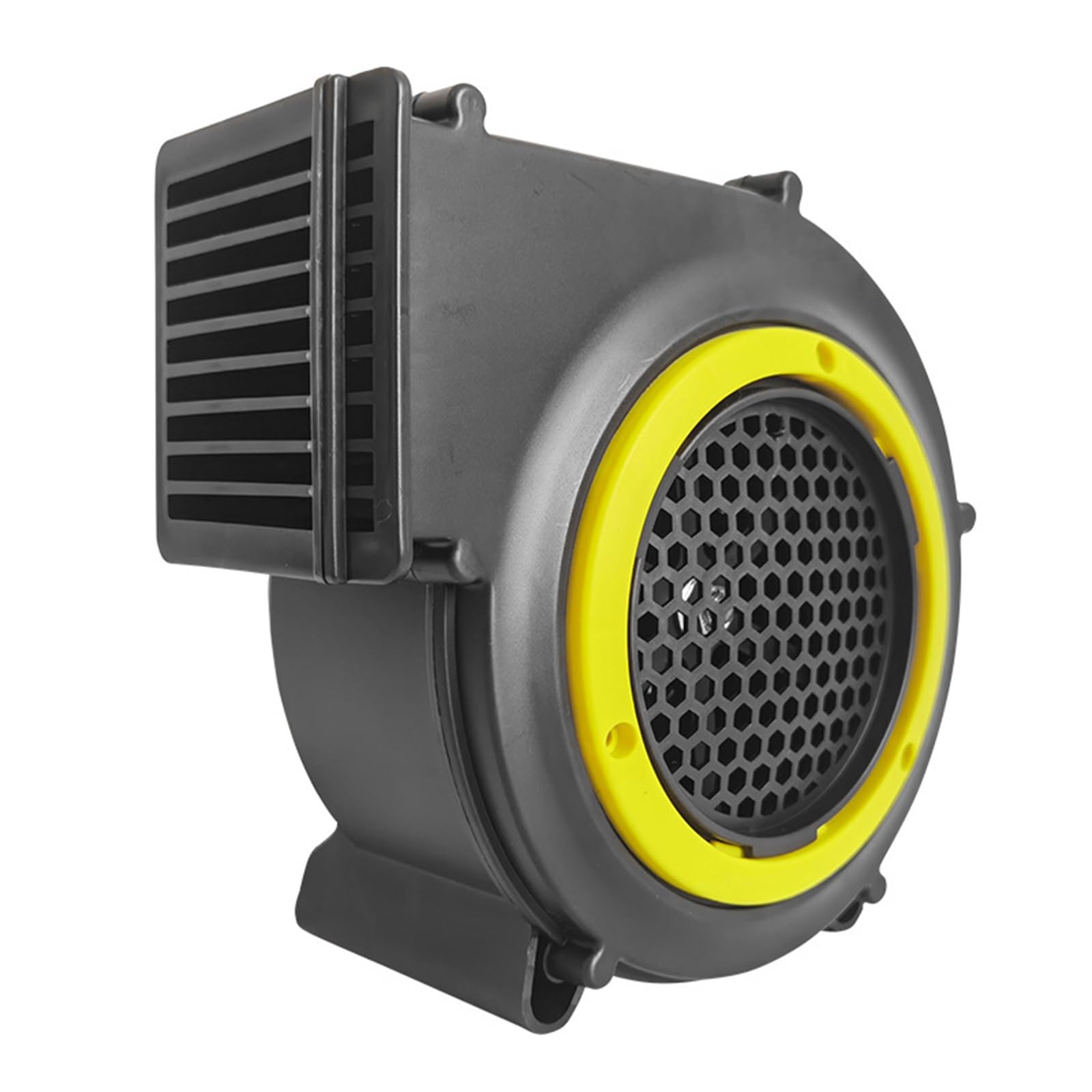 Soplador de ventilador extractor, ventilador de bajo ruido de 200 W con carcasa de polipropileno ignífugo y mango, ideal para inflables y ventilación