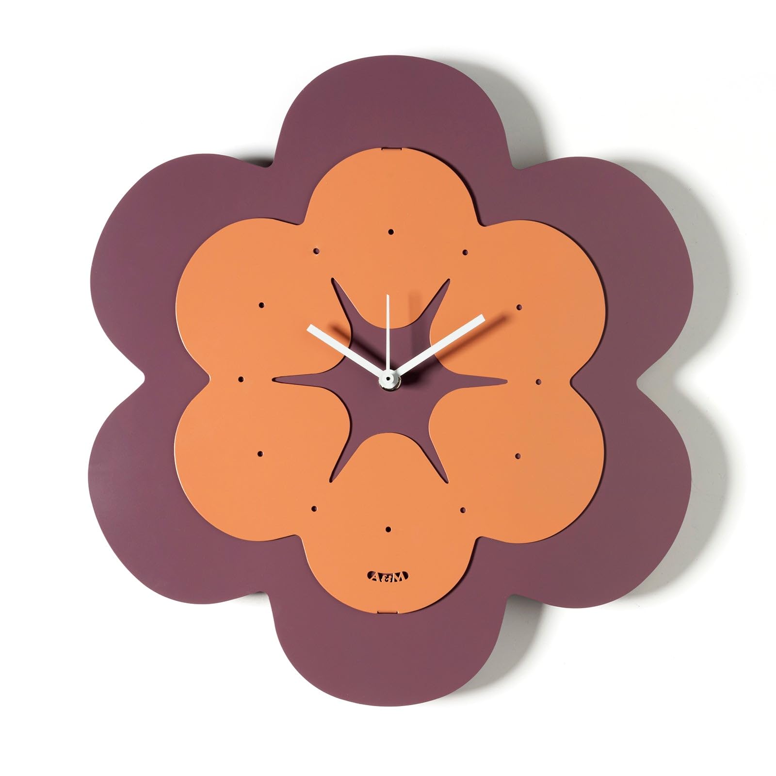 Horloge murale design italienne en fer Arti & Mestieri Florindo