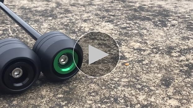 Amazon.com: Motorcycle Front Rear Axle Wheel Crash Protector