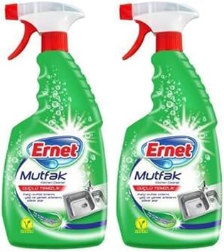 Ernet Süper Likit Mutfak Temizleyici 750 ml Sprey 2'li Paket