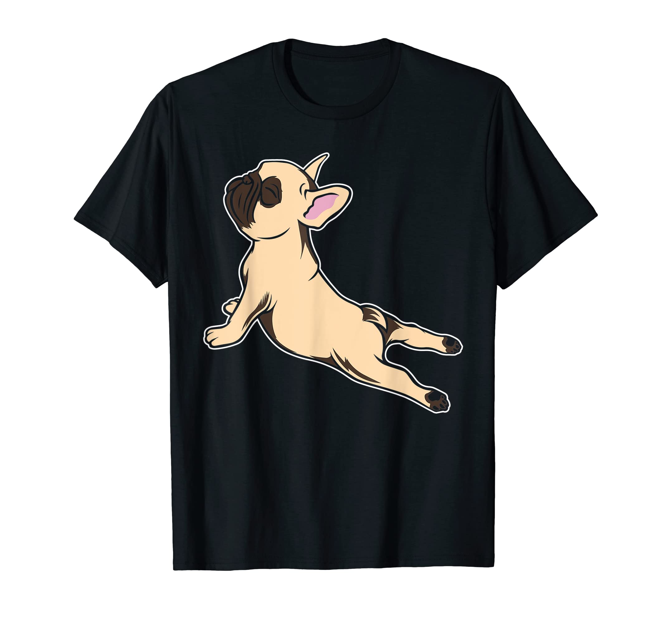 Frenchie Does Yoga - French Bulldog Yoga ShirtFrench Bulldog Yoga Shirt - Funny Frenchie TShirt T-ShirtOEKO-TEX STANDARD 100