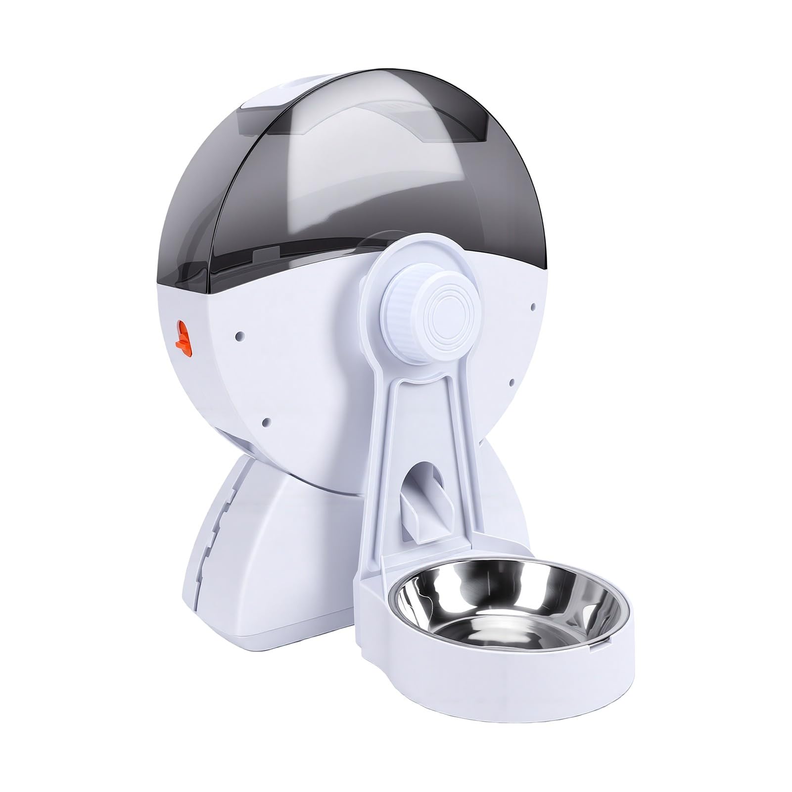 banapoy Comedero Automático Gatos, Dispensador Comida Seca | Temporizado, Control Remoto, Programable Inteligente 2L, Sin Obstrucciones, 2 Fuentes Alimentación, para Gatos Perros