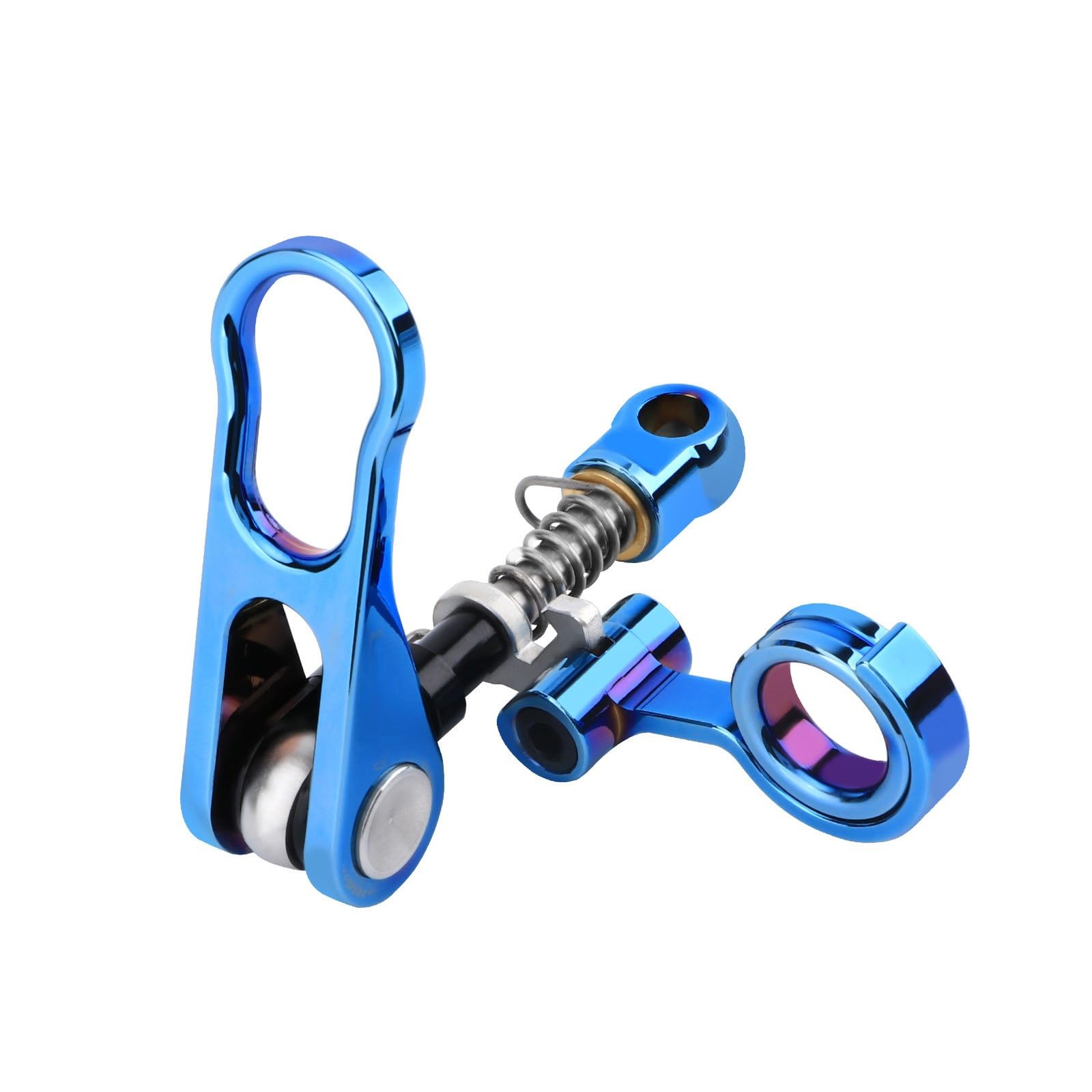 Quickly Release Folded Bicycles Seats Clamp Aluminum Alloys Seats Post Clamp for Folded Bicycles and Travel Enthusiasts Family Travel Bike