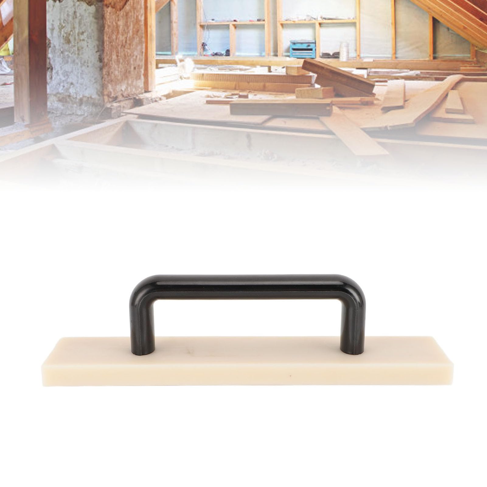 Taco de roscar, Taco de roscar de Nylon con Mango para Madera Dura, Laminado, LVP, LVT, Herramienta Profesional de instalación de Pisos para proyectos de mejoras en el (26,5 cm)