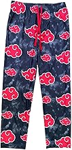 Bioworld Naruto Shippuden Mens' Akatsuki Clouds Pajama Sleep Lounge Pants