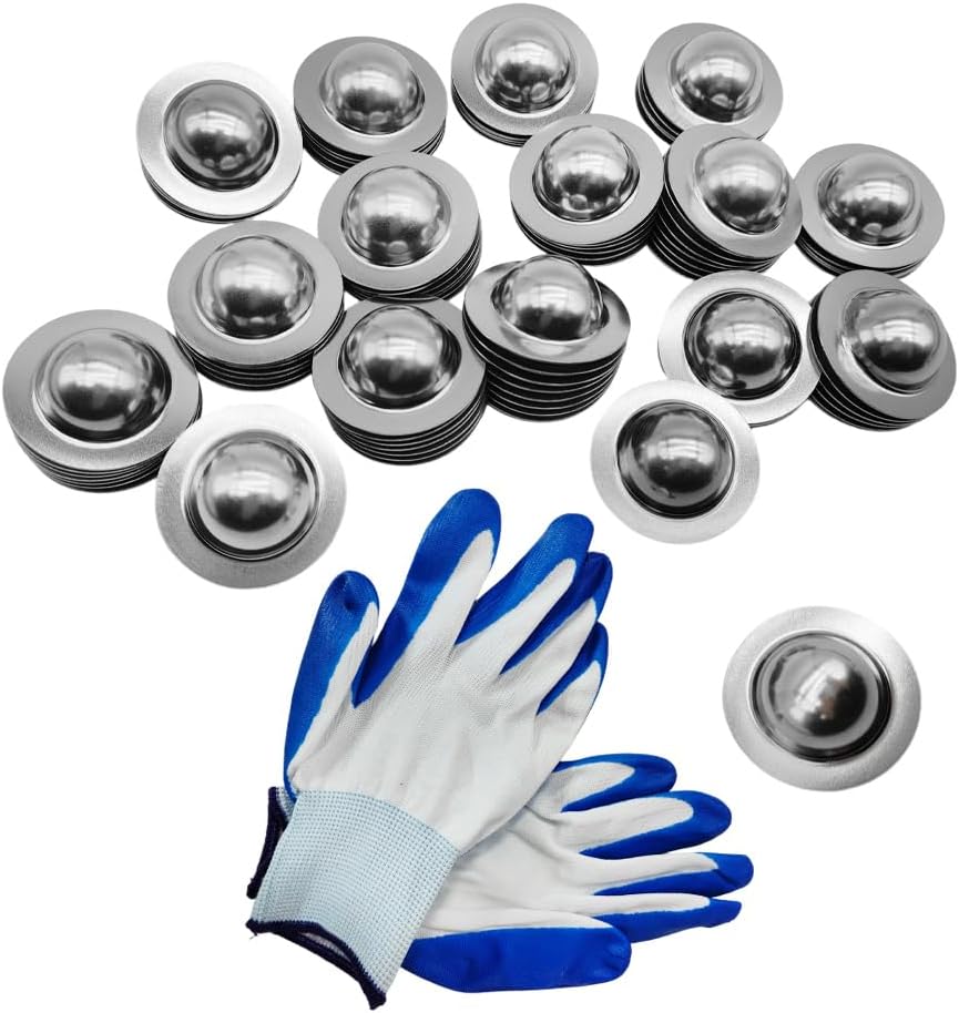 100PCS Metal Roof Screw Caps for Leak Repair, Seal Over Existing Screw | for Outdoor Metal Roof Siding Garages Patios Awnings and Fences, Protecting Screw Heads, Rustproof & Waterproof