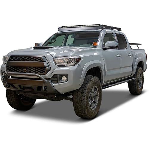 Front Runner Slimsport Roof Rack Kit/Lightbar Ready Compatible with Toyota Tacoma (2005-Current)