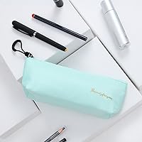 Vista 4 de Beasert Pequeña bolsa de maquillaje para bolso, 2 mini bolsas de maquillaje, bolsas de nailon con cremallera para cosméticos, bolsa de cosméticos