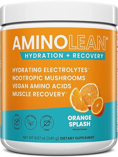 RSP AminoLean Recovery - Suplemento de aminoácidos BCAA después del entrenamiento  electrolitos BCAA y EAA para aumentar la hidratación apoyo