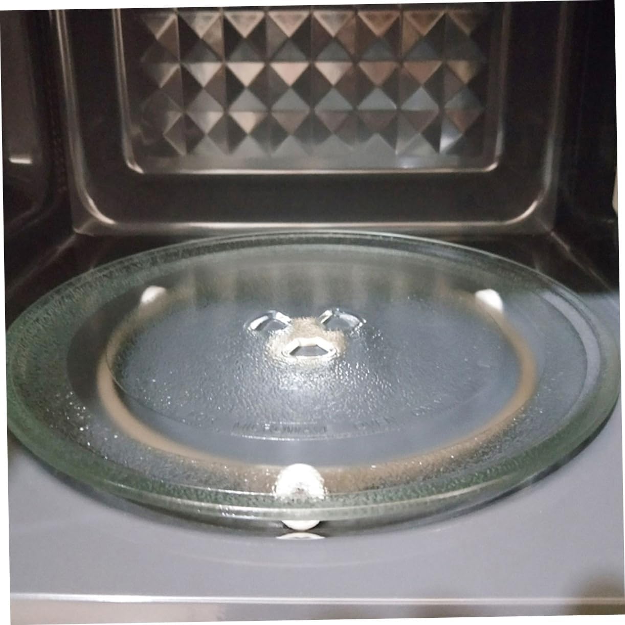 SHOWERORO 2pcs Microwave Turntable Ring Plastic Support Tray Wheel for Even Heating Compatible with Various Ovens Strong Bearing Capacity Microwave Accessory