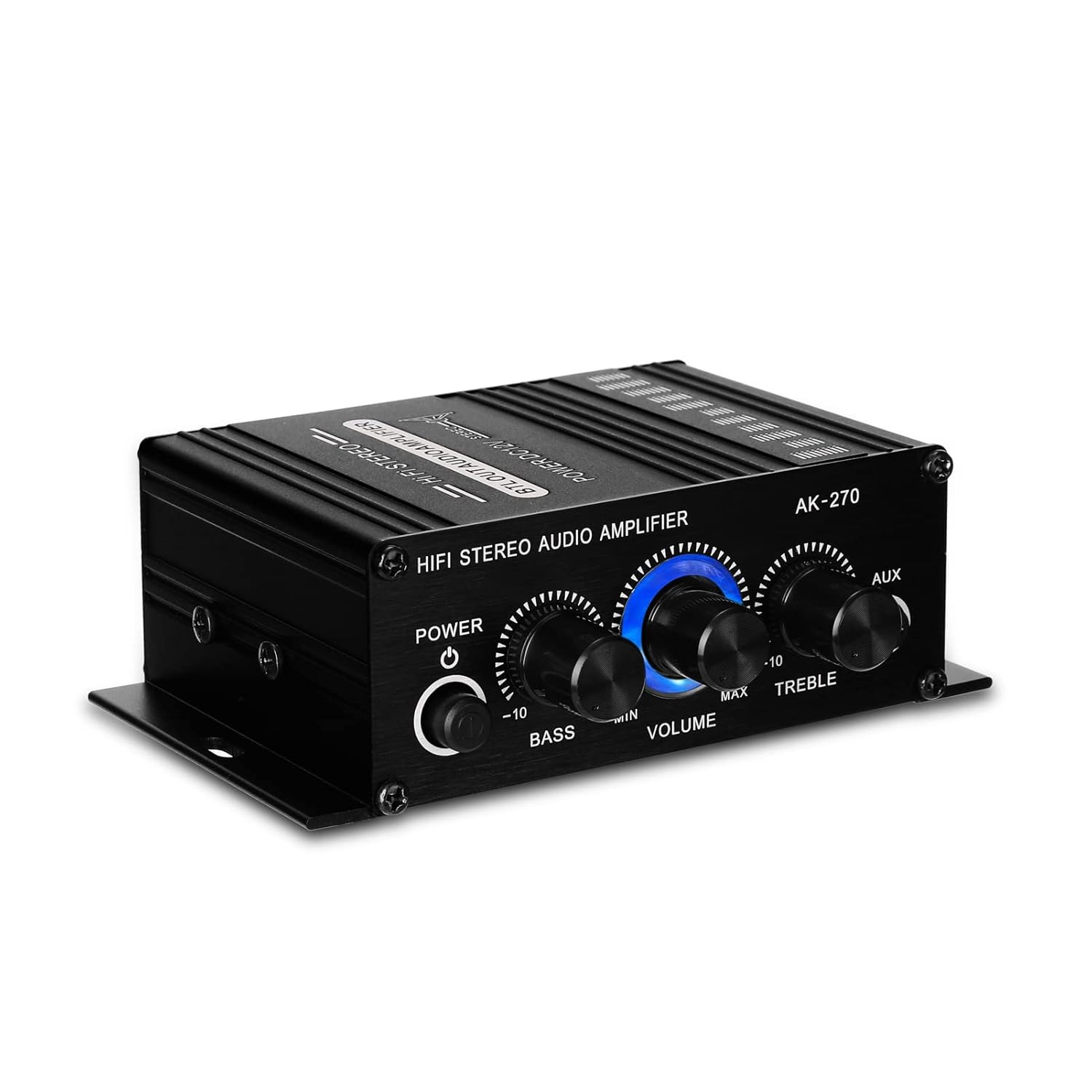 QUKAN AK270 Mini Audio 2Channel Stereo Power Amplifier Portable Sound
