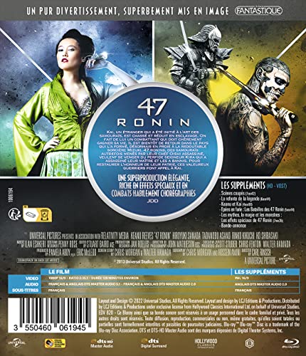 47 ronin [Blu-ray] [FR Import]