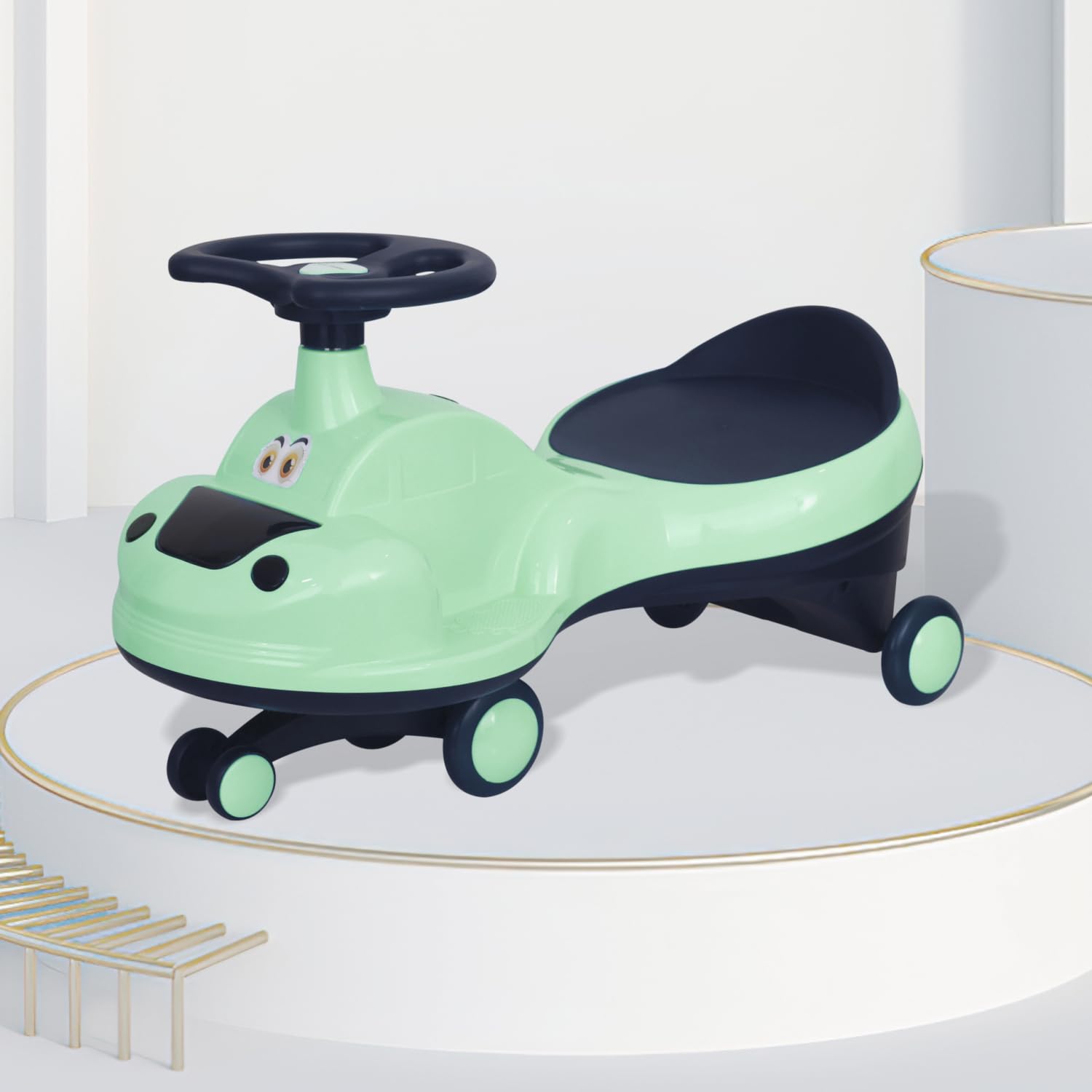 R for Rabbit Iya Iya Zippy Kids Swing Car, Scratch Free PVC Wheels with ABEC7 Bearing, Ride on Magic Toy Car for Kids Suitable for 3+ Years Boys & Girls, Upto 75 Kgs (Sea Green) (B0D5HWKKYZ) Amazon Price History, Amazon Price Tracker