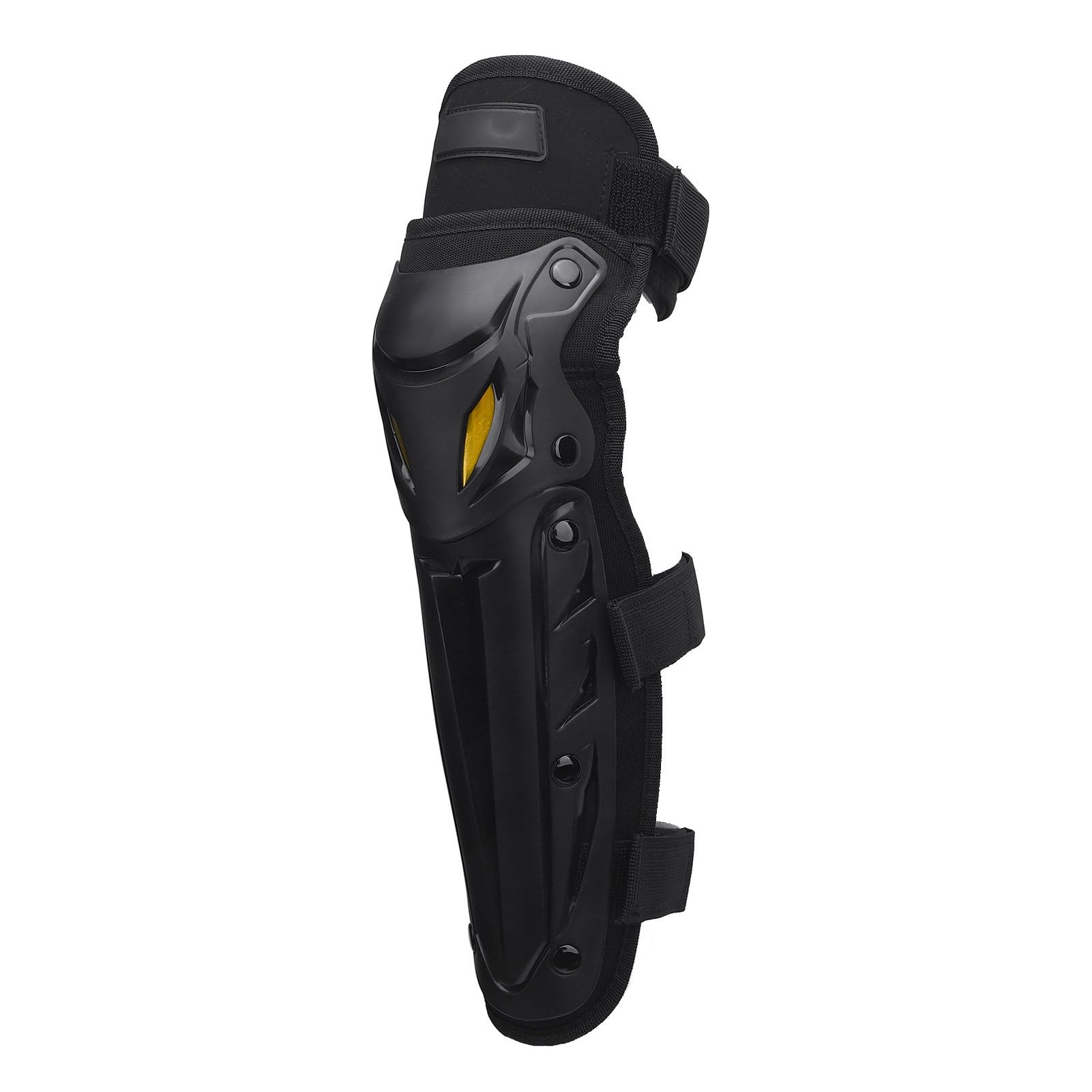 Topiky Protège-Tibias de Genou de Moto, Protège-coude de Genou de Motocross, Armure avec Sangle Réglable pour Les Courses de Dirtbike, Le Vélo, Le Patinage