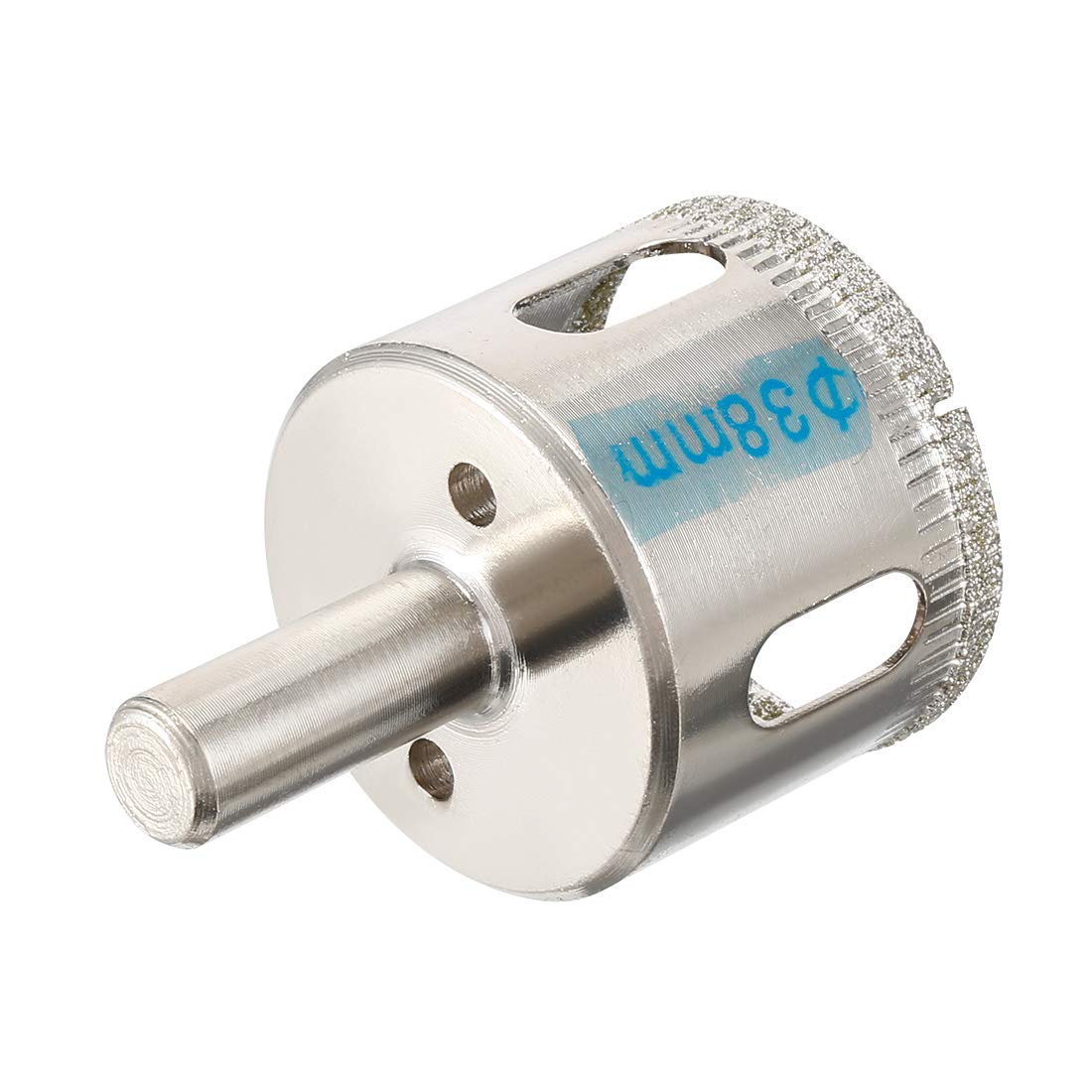 Sourcingmap 38mm Diamond Coated Glass Hole Saw Drill Bits for Ceramic Tile Marble Rock Porcelain Bottles Pots Brick - Image 3