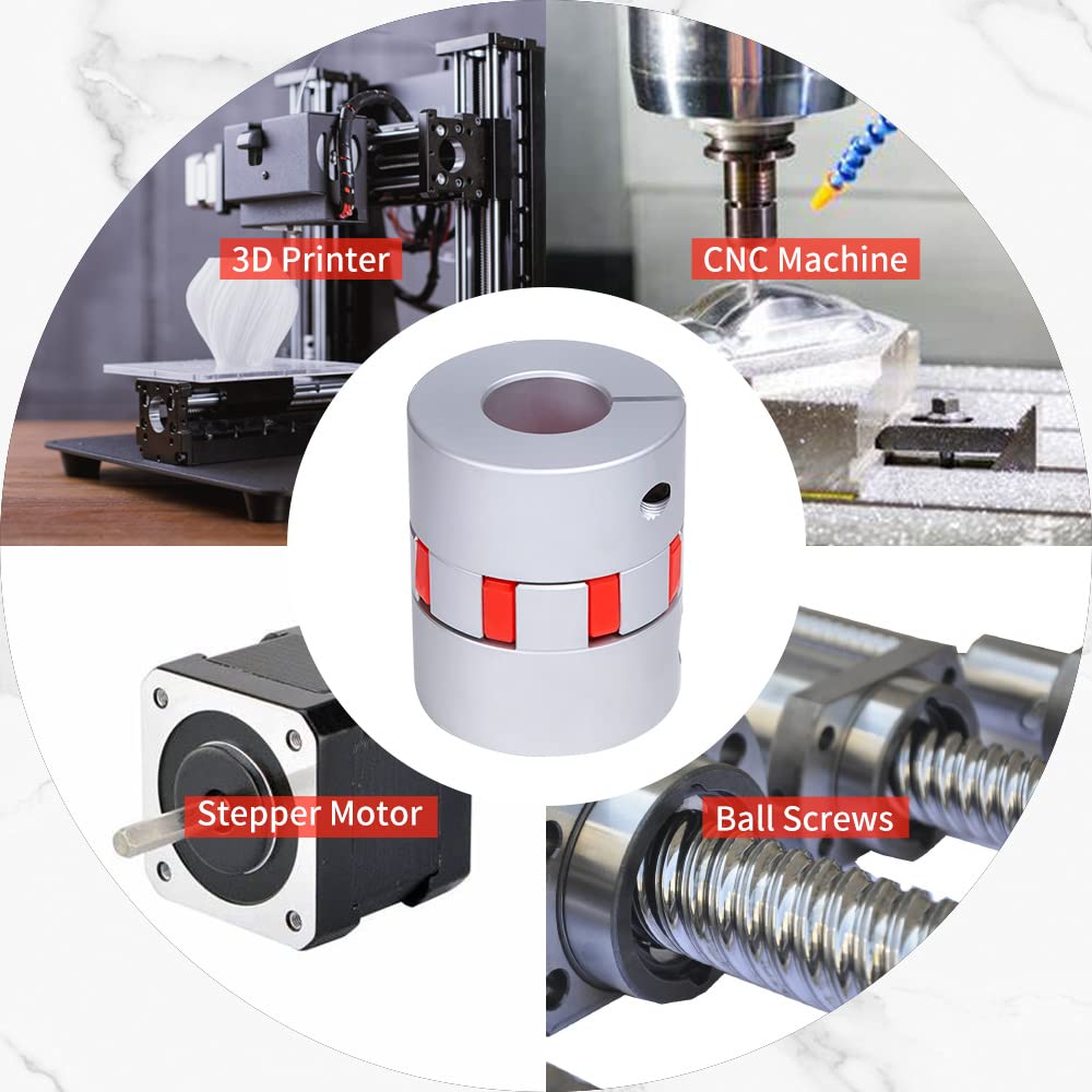 5mm X 6.35mm Small Rigid Shaft Coupler Stepper Servo Motor CNC