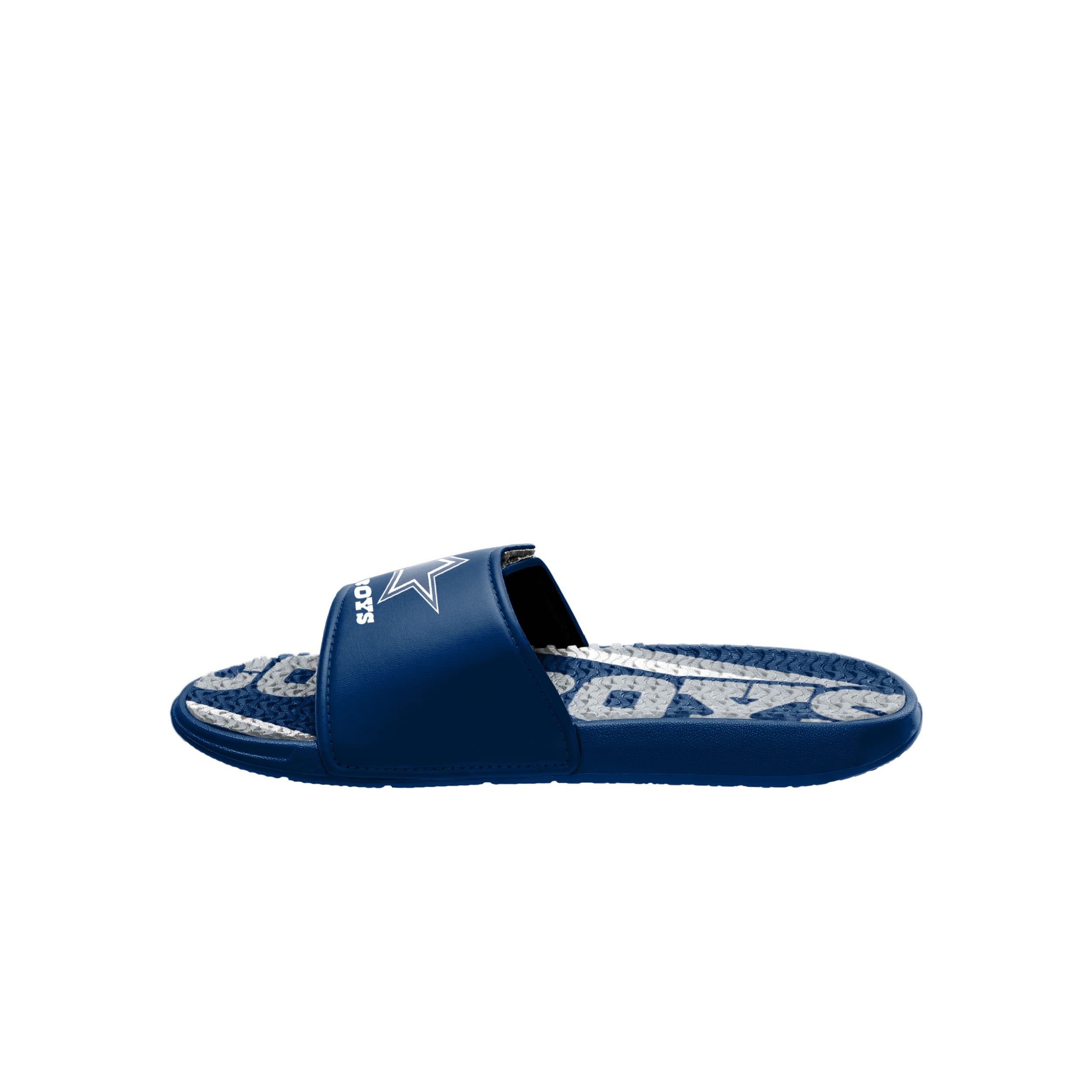 FOCO Ciabatte da bagno da uomo NFL Gel Sport Slides, molte squadre