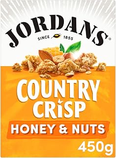 Jordans Country Crisp Honey & Nut Cereal, 450g deal from Amazon