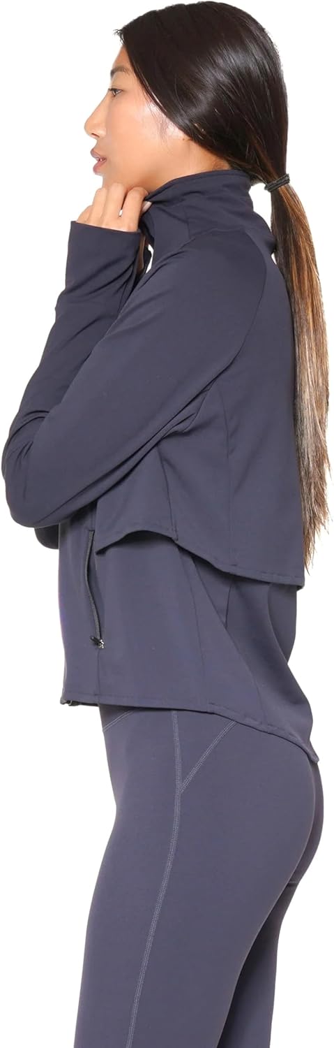 Huit Womens Cut Modern Jacket, Black, X-Small US