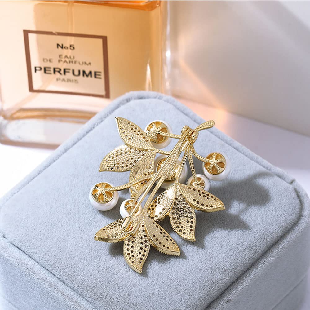 Lot De 3 Broches Et Pins Pour Femme - Bijoux Mode Strass, Accessoires élégants Pour Vêtements, Sacs Ou Cadeaux Chic