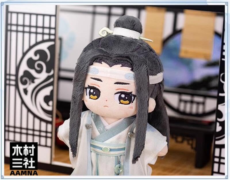 Amazon | 魔道祖師 ぬいぐるみ 20cm 人形 魏無羨 藍忘機 可愛い人形