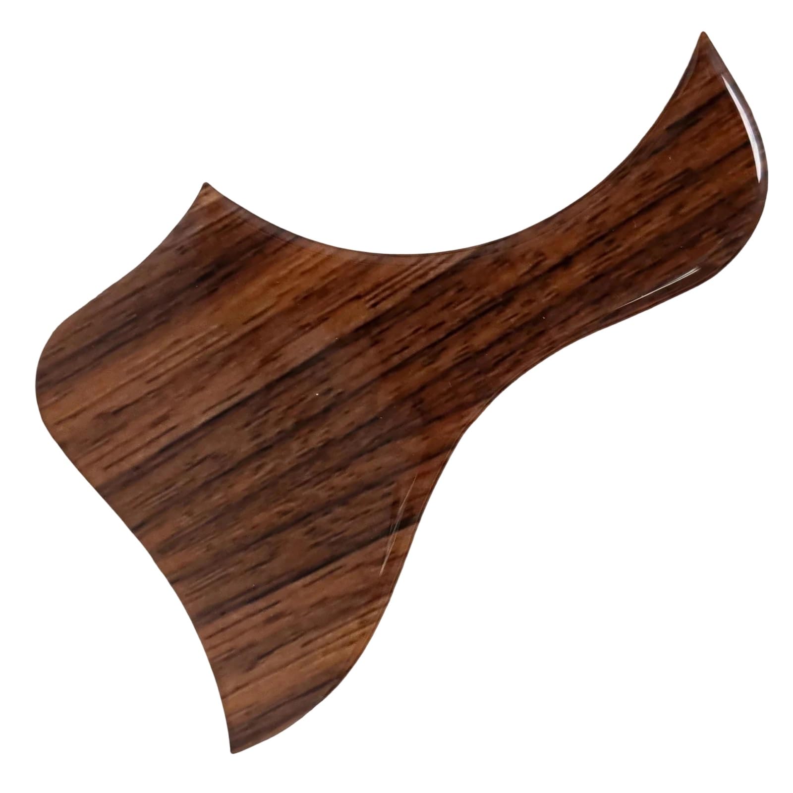 Pickguard do gitary akustycznej dla początkujących Gruby drewniany pickguard do gitary akustycznej ze ściętą krawędzią