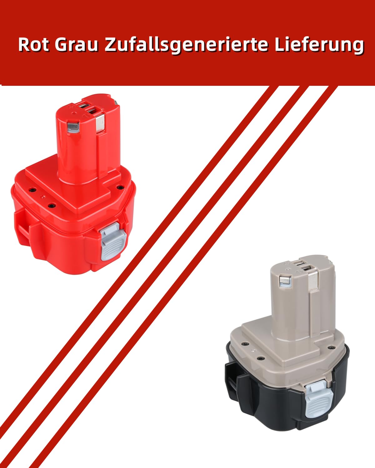 2 Stück 4800mAh 12V NI-MH Ersatzakku für Makita Akku 12V 1222 PA12 1220 1222 1234 1233 1235 1235B 1235F Ersatzakku für Makita 12V Akku