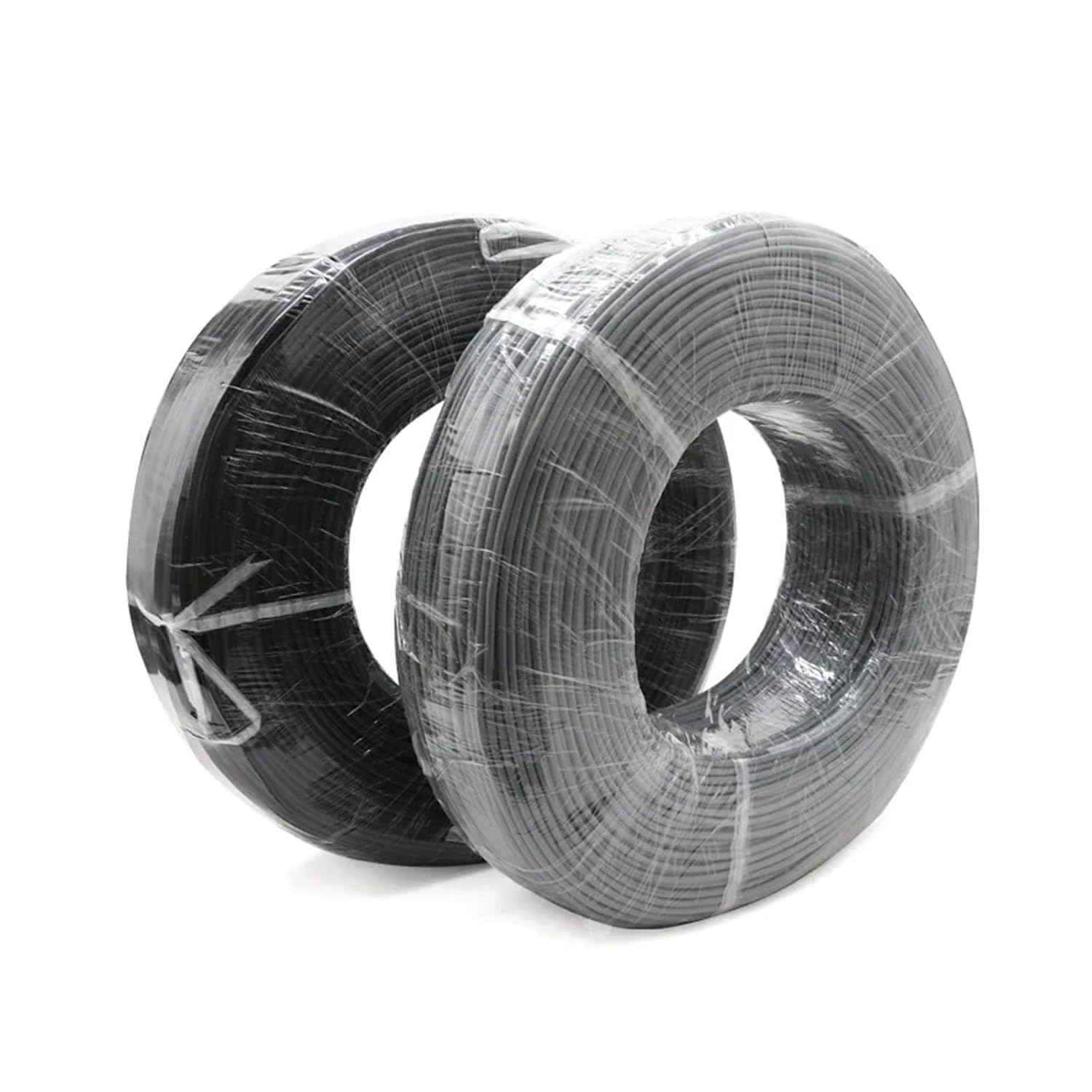 5/10M UL1185 Shielded Wire 28 26 24 22 20 18 16 14 12 10 AWG Channel Audio Single Core 1C Electronic Copper Signal Shield Cable(Gray,5 Meters_UL1185 18AWG)