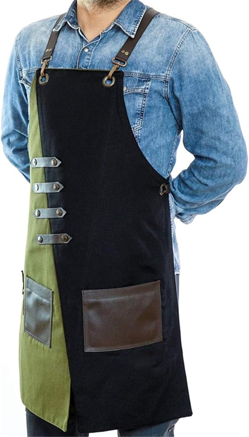 Tool Apron Hairdresser's Work Clothes Home Canvas Apron for Gardening Baking Working