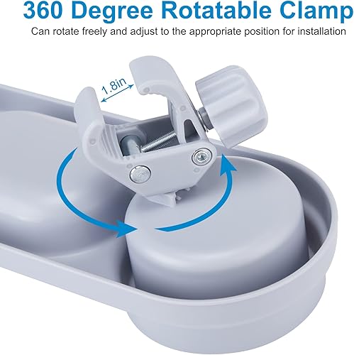 Miniatura 5 de Accmor Bandeja universal 3 en 1 para cochecito, bandeja de cochecito para aperitivos sobre la marcha, bandeja de aperitivos para cochecito