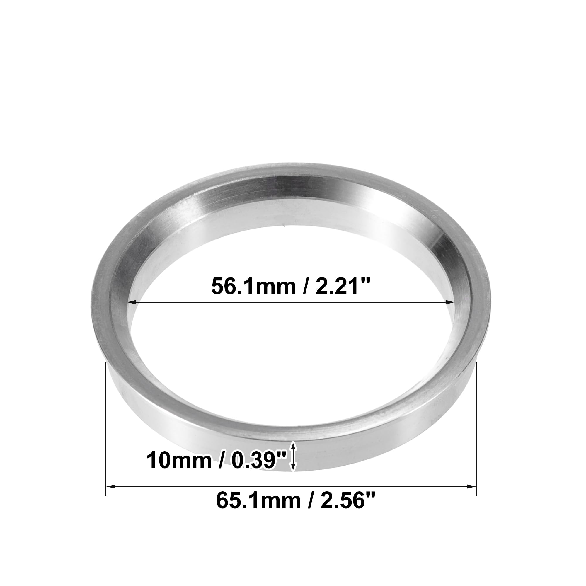 Amazon.com: X AUTOHAUX 4pcs OD 65.1mm to ID 56.1mm Aluminum