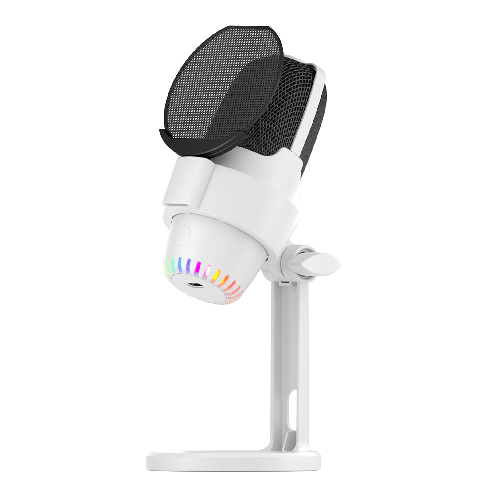 Microphone USB réduction de bruit active pour streaming et jeu vidéo - 8