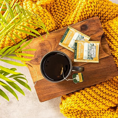 Image of Ahmad Tea Black Tea, Darjeeling Teabags, 20 ct (Pack of 1) - Caffeinated & Sugar-Free
