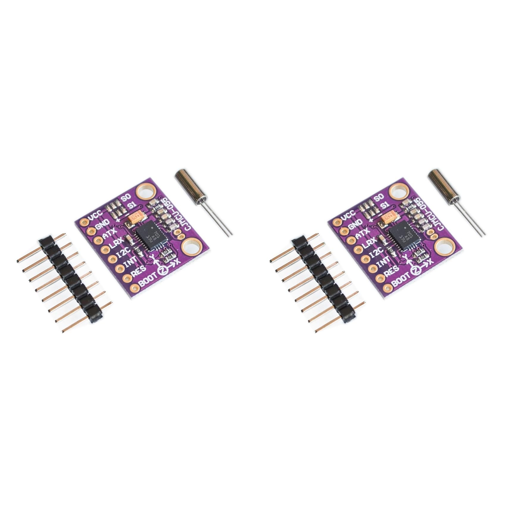 2X MCU+9DOF BNO055 Intelligent 9-055 Attitude Sensor Module MCU-055